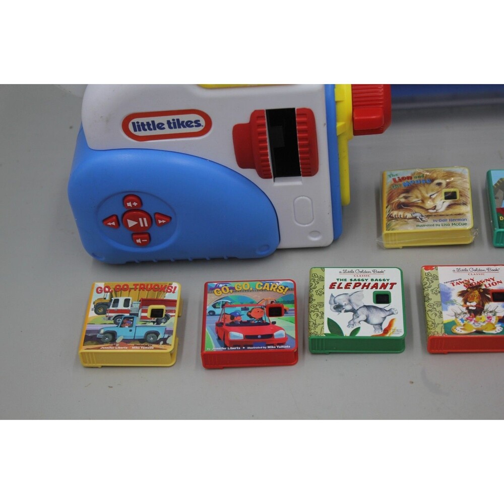 READ Little Tikes Story Dream Machine Toy Projector/Case, 9 Books Tested WORKING - Picture 5 of 10